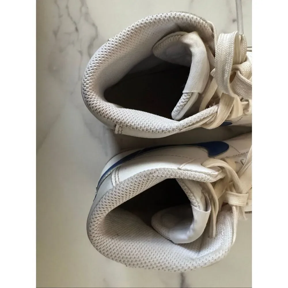 Nike blazer mid  77 vintage racer white blue high top sneakers sporty athletic b